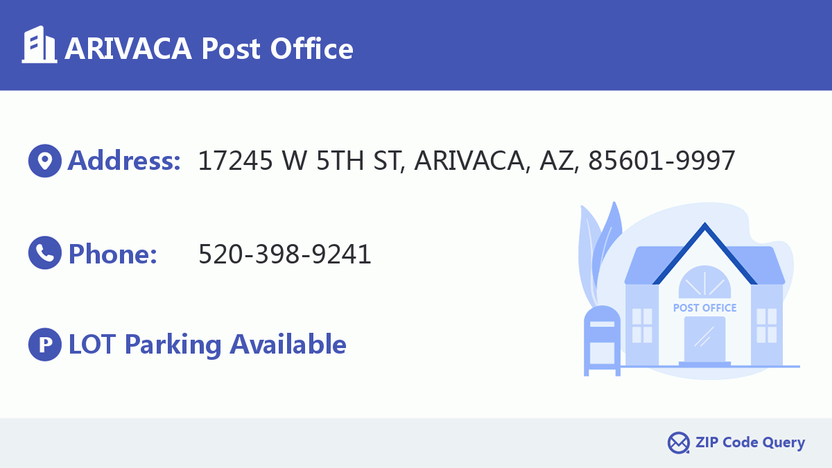 Post Office:ARIVACA