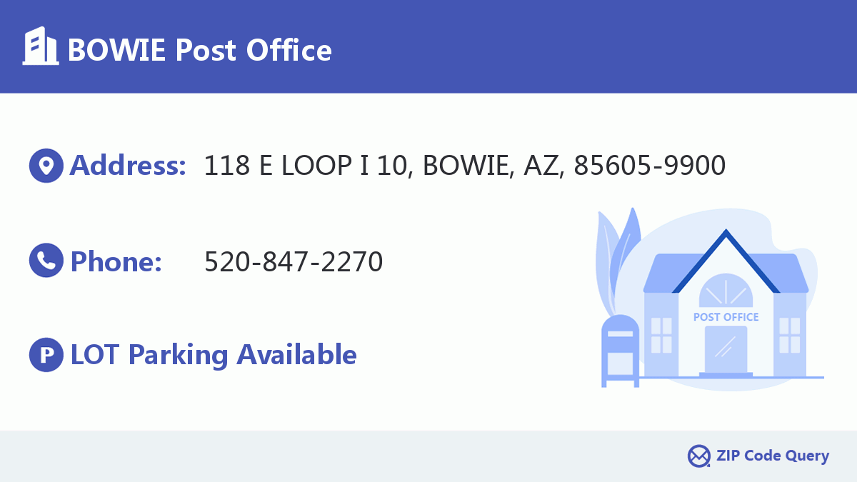 Post Office:BOWIE