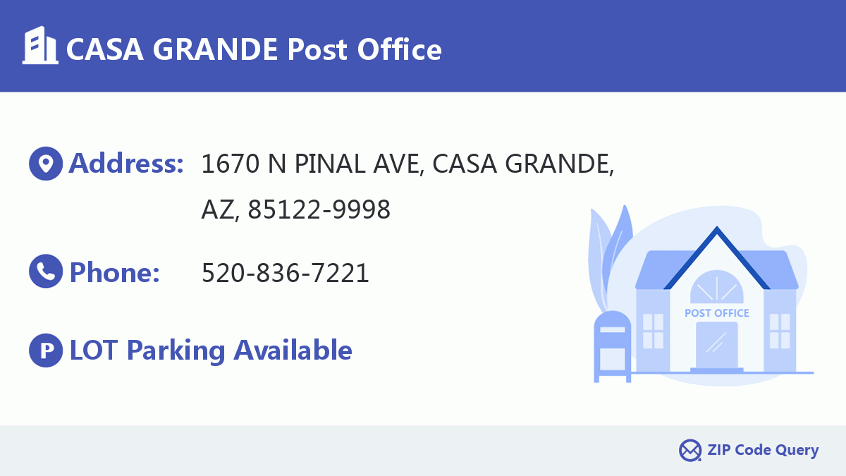 Post Office:CASA GRANDE