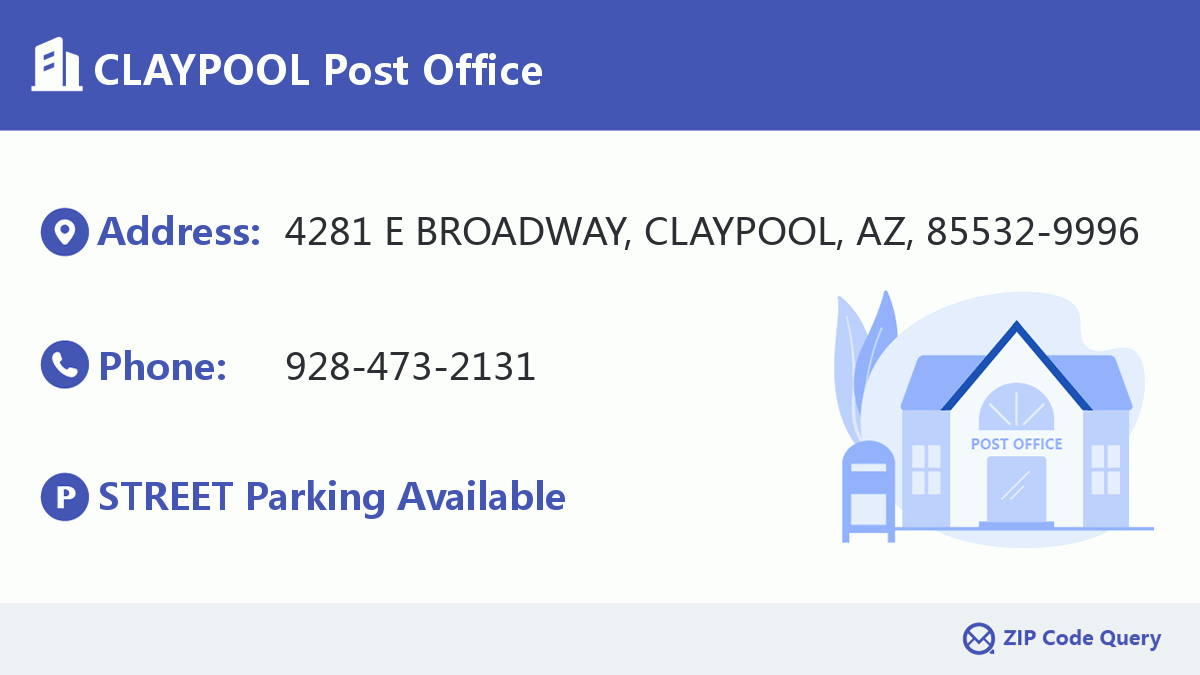 Post Office:CLAYPOOL