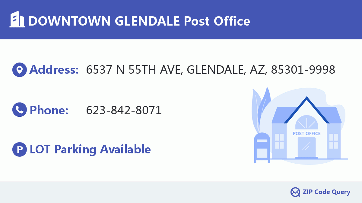Post Office:DOWNTOWN GLENDALE