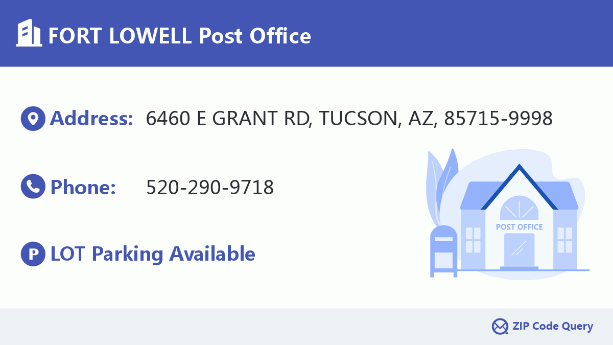 Post Office:FORT LOWELL