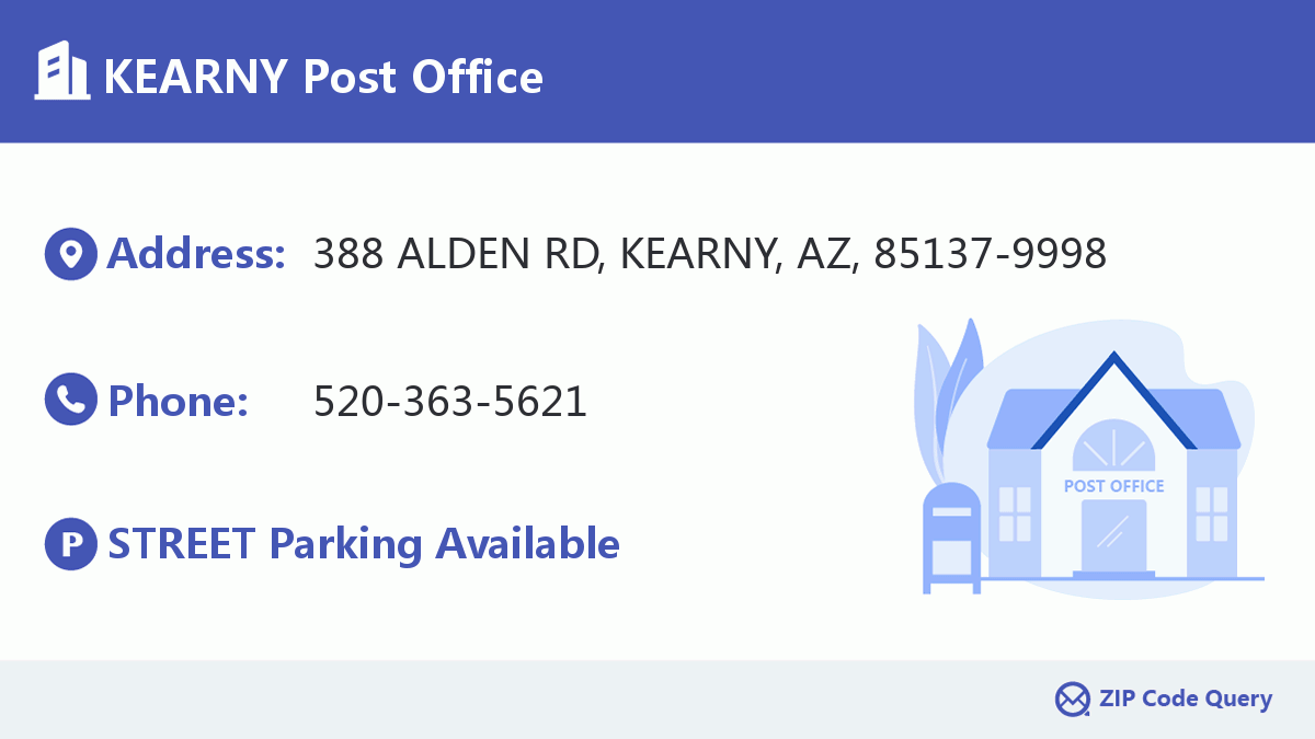 Post Office:KEARNY