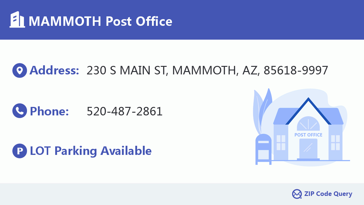 Post Office:MAMMOTH