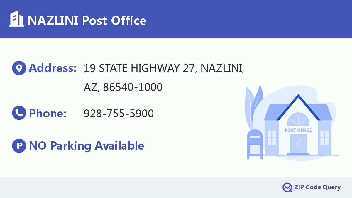 Post Office:NAZLINI