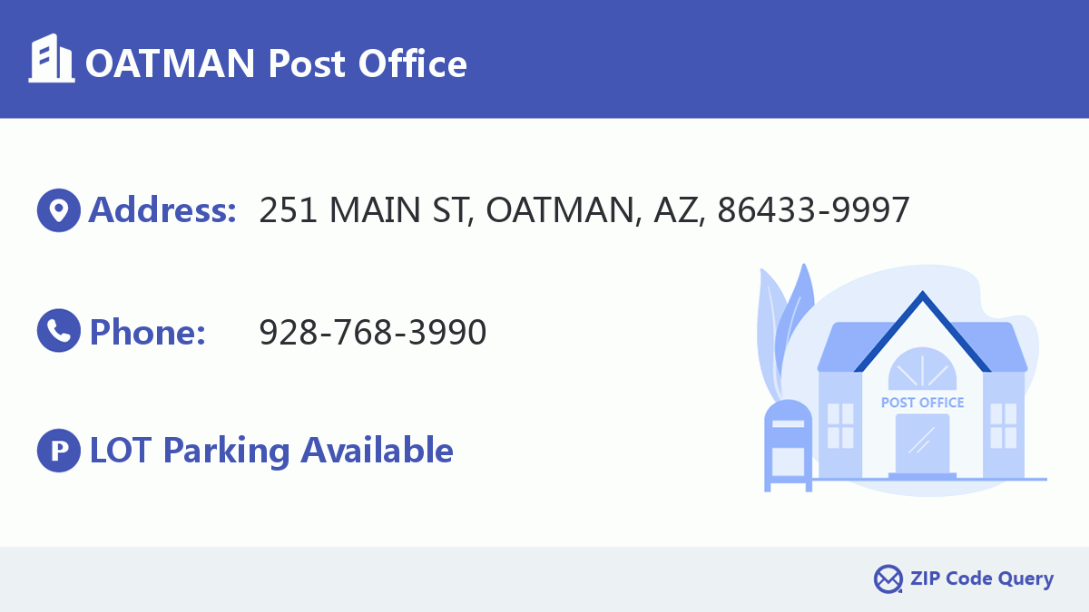 Post Office:OATMAN