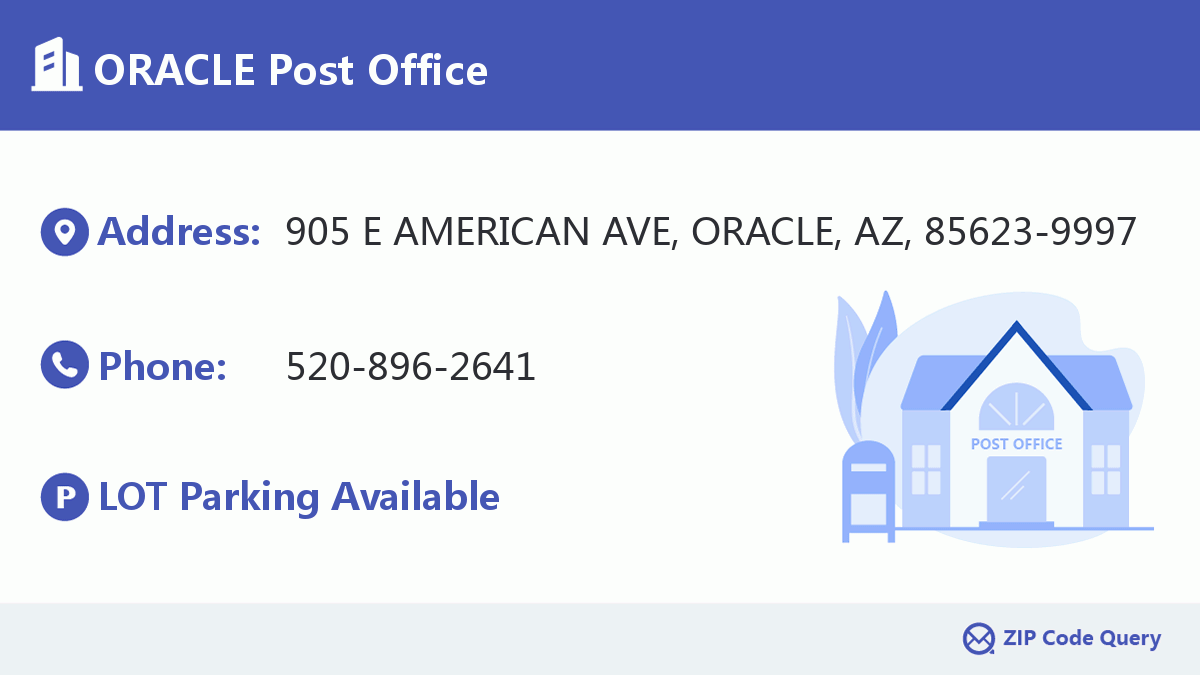 Post Office:ORACLE