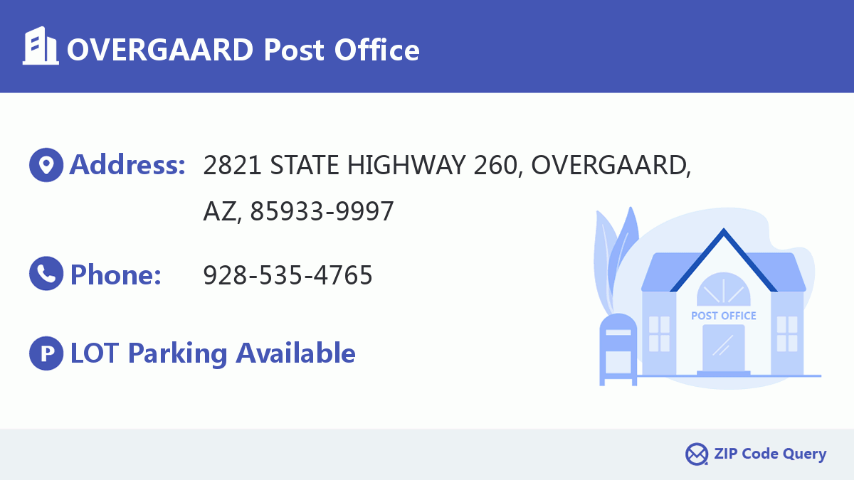 Post Office:OVERGAARD