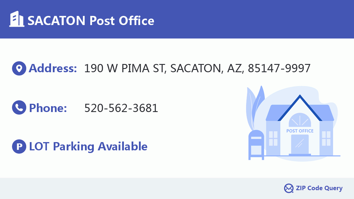 Post Office:SACATON