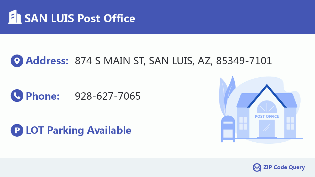 Post Office:SAN LUIS
