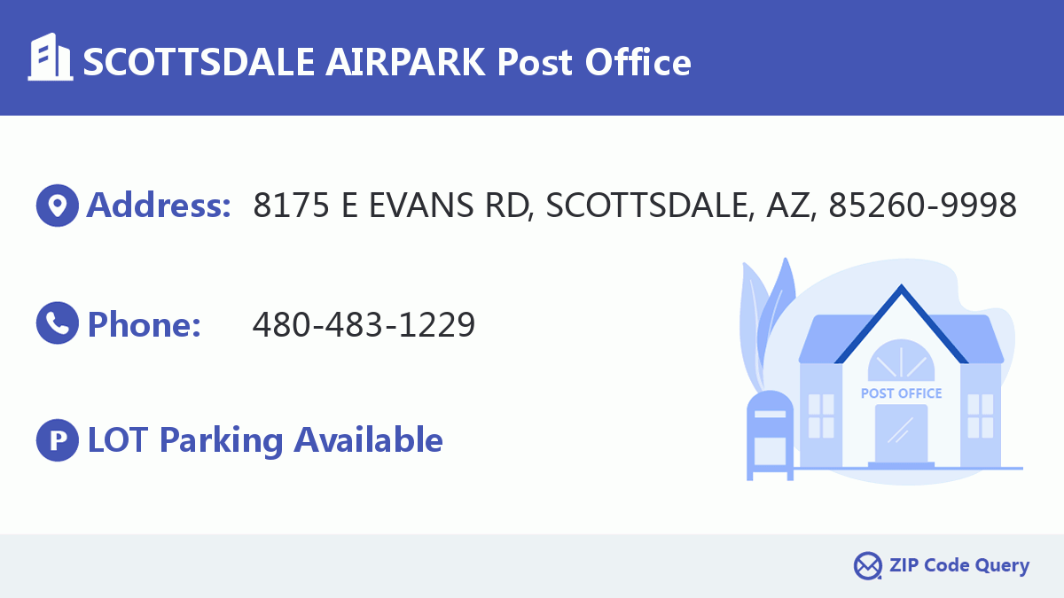 Post Office:SCOTTSDALE AIRPARK
