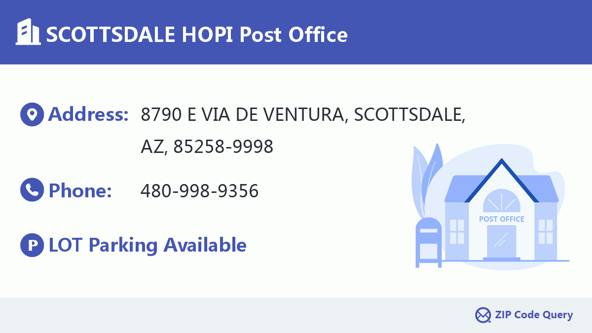 Post Office:SCOTTSDALE HOPI
