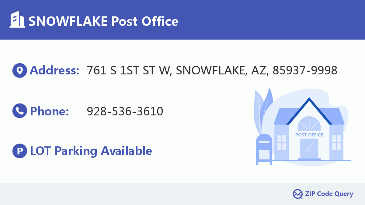 Post Office:SNOWFLAKE